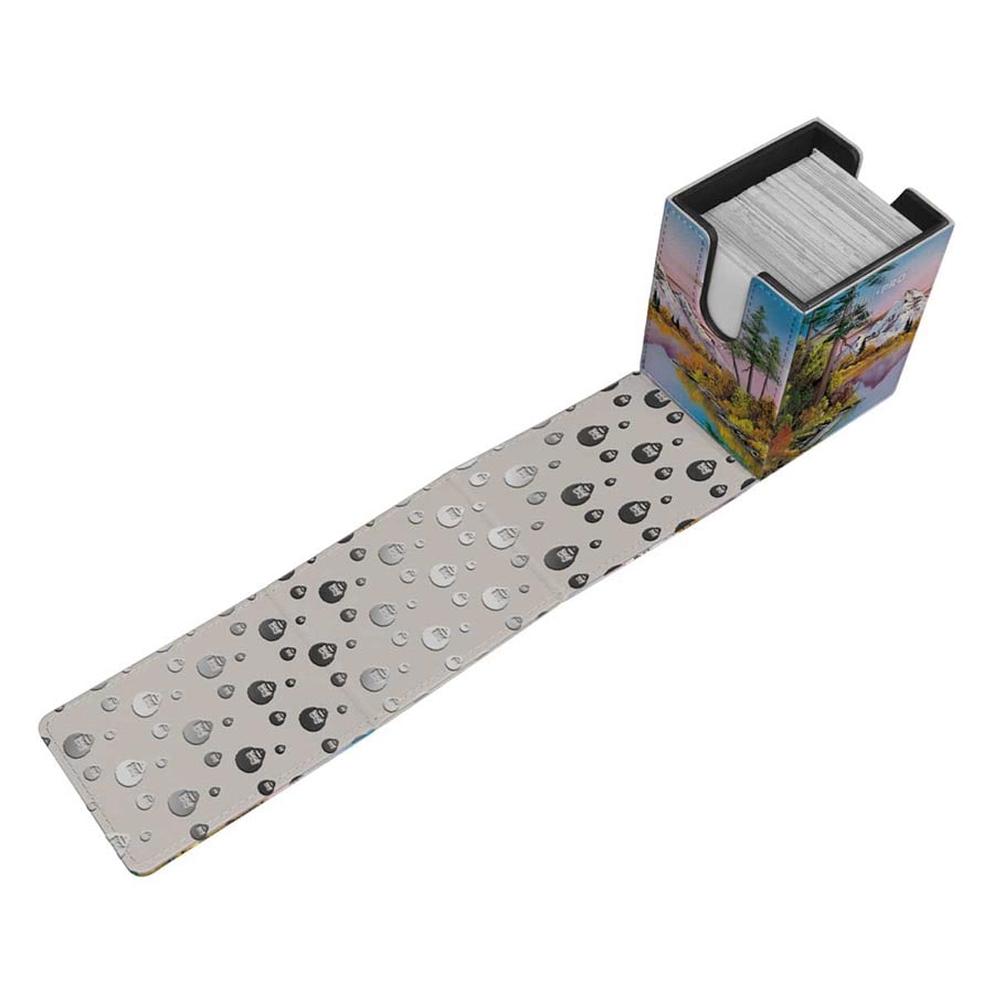 Ultra Pro Alcove Flip Box Bob Ross Mighty Mountain Lake