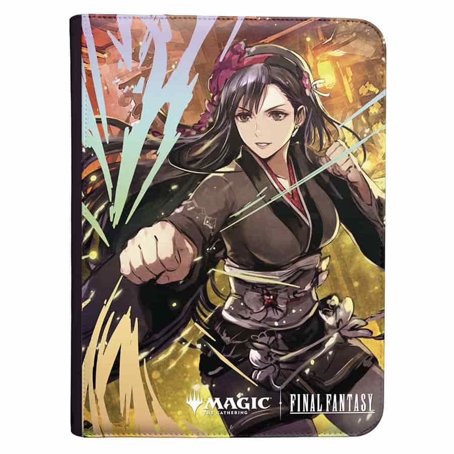 Ultra Pro Zippered 9-Pocket Premium PRO Binder: Tifa Lockhart