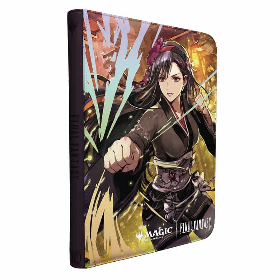 Ultra Pro Zippered 9-Pocket Premium PRO Binder: Tifa Lockhart