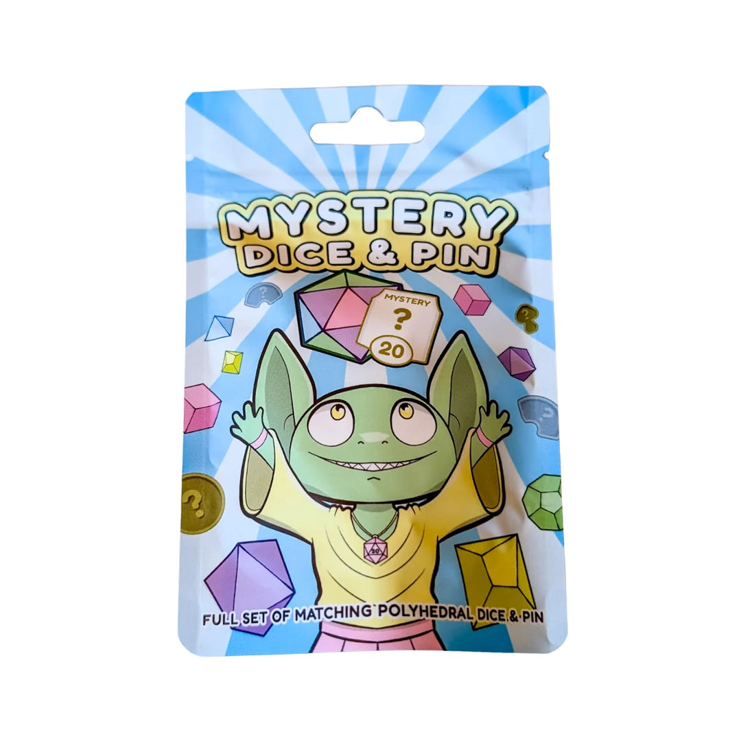 Mystery Dice Goblin: Mystery Dice & Pin